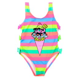 Купальник для дівчинки ВН1064 Бірюзова Смужка 