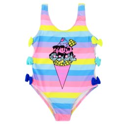 Купальник для девочки ВН1064 Голубая Полоска