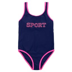 Купальник для девочки ВН508 Темно-синий