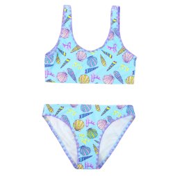Купальник для девочки ВН865 Голубой