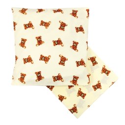 Комплект постільної білизни дитячий ситець 901-283 Кремовий Тедді 