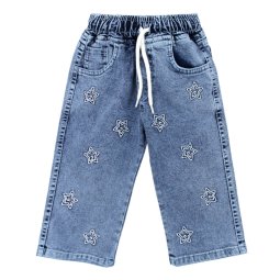 Джинсы для девочки Д-2025-056 Синий