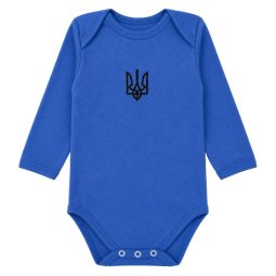 Боди детский кулир 6220-022 Джинс Тризуб