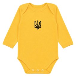 Боди детский кулир 6220-022 Желтый Тризуб