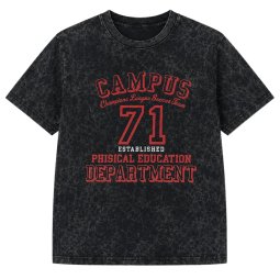 Футболка для мальчика кулир П-0239-022 Черный Campus