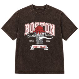 Футболка для мальчика кулир П-0239-022 Коричневый Boston