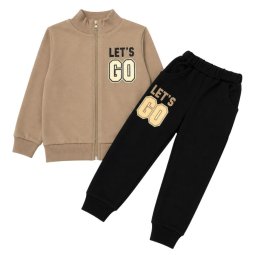 Спортивный костюм детский двухнитка 4321-362 Бежевый Let's go
