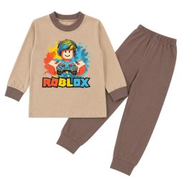 Піжама для хлопчика кулір 310-022 Бежевий Roblox 