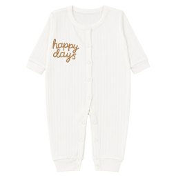 Комбинезон детский интерлок 7264-792 Молочный Happy days