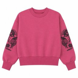 Джемпер для девочки двухнитка 4330-362 Фуксия