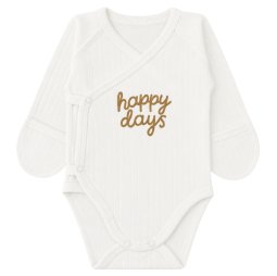Боді дитячий інтерлок 6291-792 Молочний Happy days 