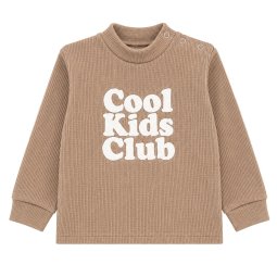 Водолазка детская интерлок-вафелька 409-812 Бежевый Kids club