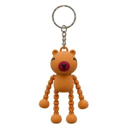 Игрушка брелок с подвижными лапками 3D 2025-074 Капибара