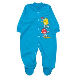 Комбінезон для хлопчика Модель 7158-022 Бірюза "M&M's" 