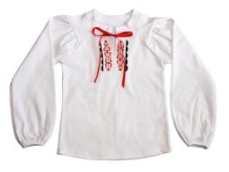 Блуза-вишиванка для дівчинки Модель 4123-081 