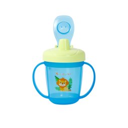 Поїлка - непроливайка з ручками і твердим носиком 7021 об'єм 250 мл Колір 