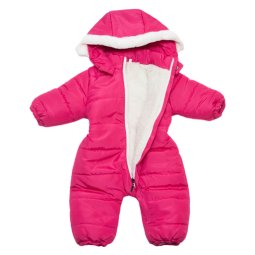 Комбинезон зимний детский Модель 202301 Малиновый