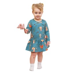 Сукня для дівчинки Модель 5239-533 Теракотовий Бембі 