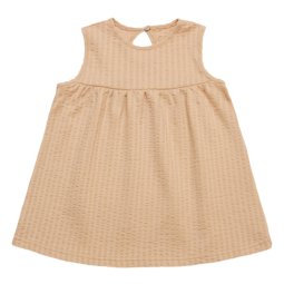 Сарафан для девочки интерлок жаккард 5240-892 Бежевый