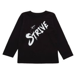 Реглан для хлопчика кулір 4312-022 Чорний Strive 