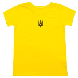 Футболка детская кулир 2280-022 Желтый Герб