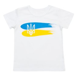 Футболка дитяча стрейч-кулір 2255-451 Прапор 