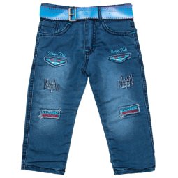 Джинси утеплені для хлопчика Модель ДЖ-002 уцінка (дірка)
