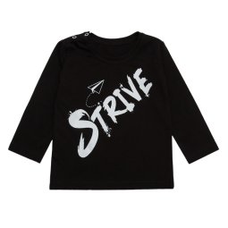 Реглан для хлопчика кулір 4310-022 Черный Strive 