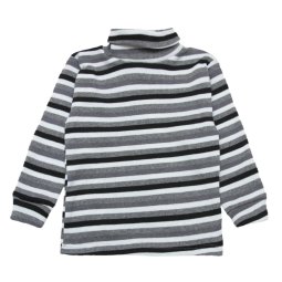 Водолазка дитяча рубчик начіс 404-184 Сірий