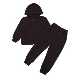 Спортивний дитячий костюм тринитка начіс 4291-352 Шоколад 