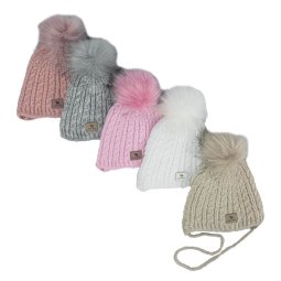 Шапка зимова дитяча Лаккі К82 окр. голови 44-46 см 