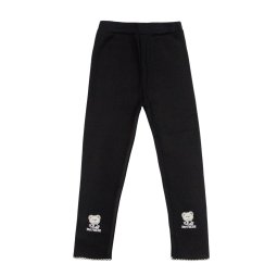 Лосини на меху для девочки А640-1 Черный