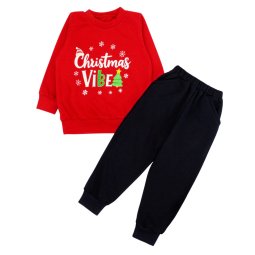 Комплект дитячий начіс 4273-042 Червоний Christmas Vibe 
