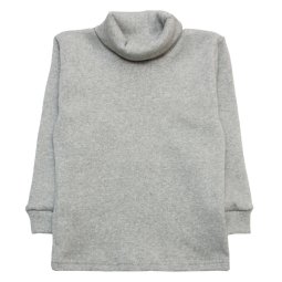 ﻿Водолазка дитяча рубчик начіс 404-182 Сірий Меланж 