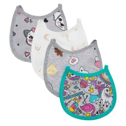 Слюнявчик детский начес 604-033