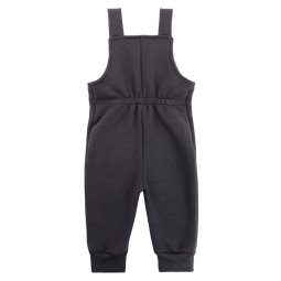 Комбинезон для мальчика трехнитка начес 7204-352 Темно-серый Мишка