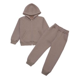 Спортивный детский костюм трехнитка начес 4291-352 Песочный