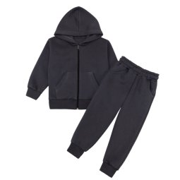 Спортивний костюм дитячий тринитка начіс 4293-352 Темно-сірий