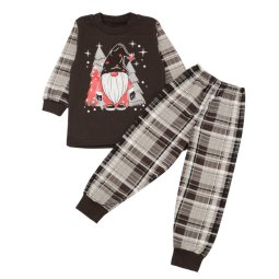 Піжама дитяча начіс 310-033 Коричневий Гном