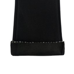 Лосини кльош на хутрі для дівчинки А651-1 Чорний