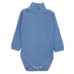 Боди-гольф детский рубчик начес 6283-182 Джинс