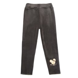 Лосины на меху для девочки А658-2 Серый