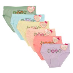 Трусы для девочки стрейч-кулир 9385