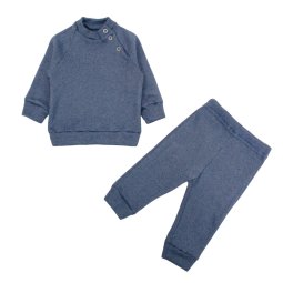 Комплект для мальчика рубчик начес 7261-182 Серо-голубой