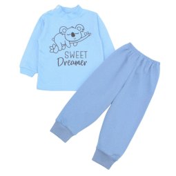 Костюм для мальчика начес 7221-042 Голубой с серо-голубым Коала