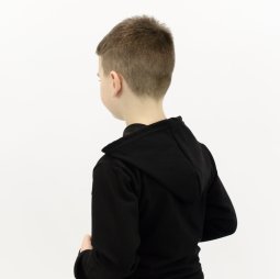 Худи детское двухнитка 4297-362 Черный