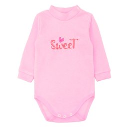 Боди для девочки начес 6237-042 Розовый Sweet