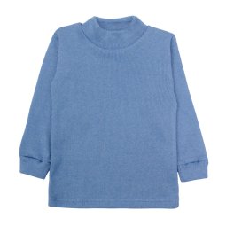 Водолазка дитяча рубчик начіс 4144-182 Джинс