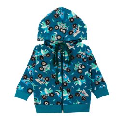 Кофта для хлопчика двонитка 4316-363 Смарагдовий Машинки 