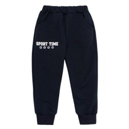 Штаны спортивные детские Джогеры двухнитка 4258-362 Темно-синий Sport time